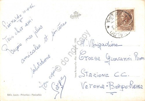 Cartolina Perinaldo Panorama 1956 | Immagine Gallery 2
