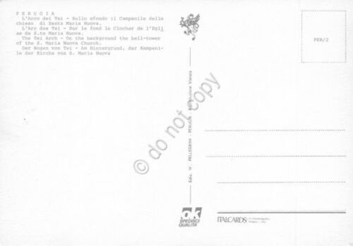Cartolina Perugia Arco dei Tei Campanile di Santa Maria Nuova | Immagine Gallery 2