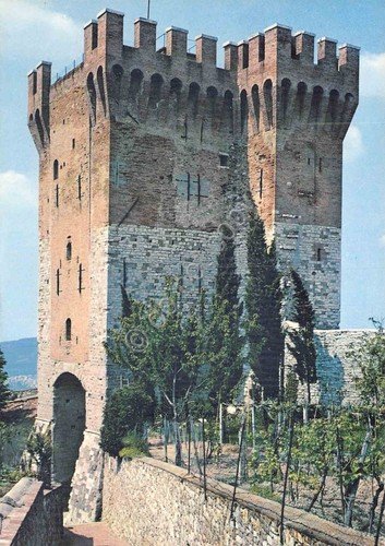 Cartolina Perugia Cassero di Porta S. Angelo