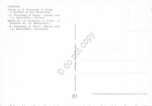 Cartolina Perugia Chiesa S. Francesco al Prato e Oratorio San … | Immagine Gallery 2