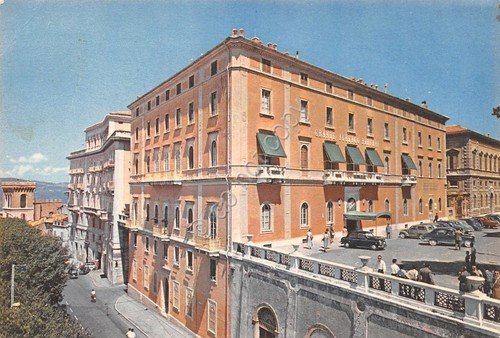 Cartolina Perugia Hotel Brufani Palace anni '50