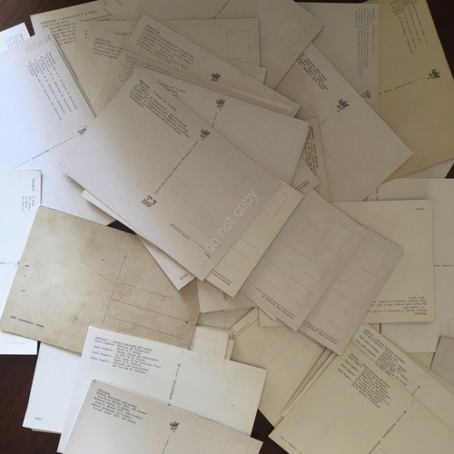 Cartolina Perugia lotto di 50 cartoline opere d'arte anni '70 | Immagine Gallery 2