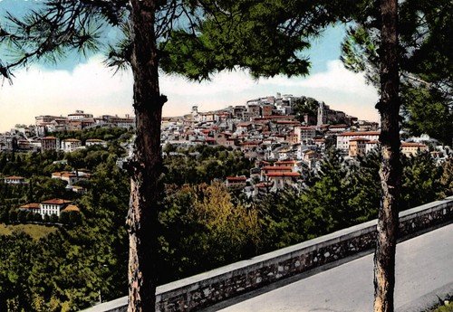 Cartolina Perugia Panorama da Monteluce