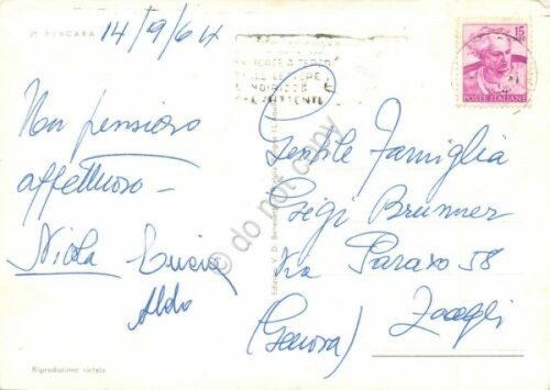 Cartolina Pescara vedute varie insegna MOTTA 1964 | Immagine Gallery 2