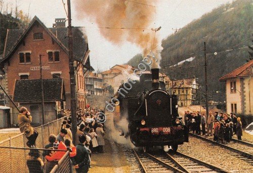 Cartolina Pessinetto Stazione F.T.C.