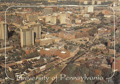 Cartolina Philadelphia Pennsylvania University of Pennsylvania 1992
