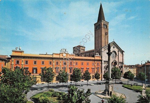 Cartolina Piacenza Piazza Duomo 1978 | Immagine principale
