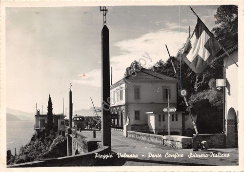 Cartolina Piaggio Valmara Confine Svizzero Italiano anni '50 | Immagine principale