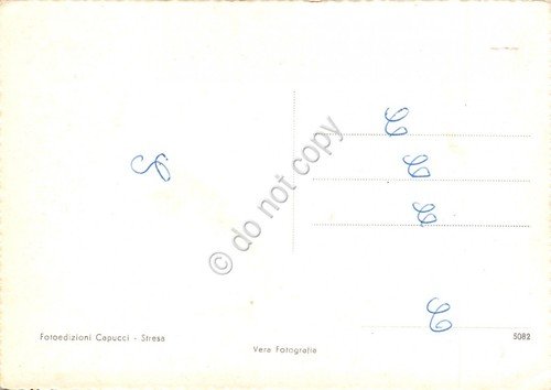 Cartolina Piaggio Valmara Confine Svizzero Italiano anni '50 | Immagine Gallery 2