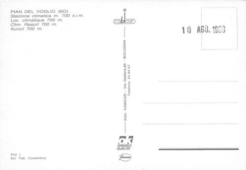 Cartolina Pian del Voglio Albergo Vedutine