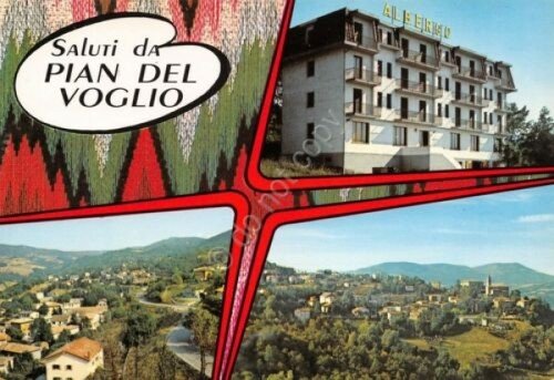 Cartolina Pian del Voglio vedute (Bologna) | Immagine principale