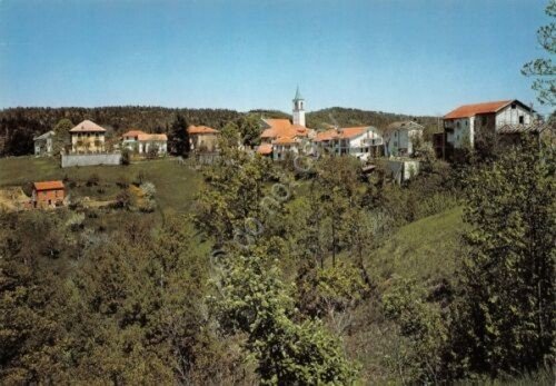 Cartolina Piancastagna di Ponzone panorama