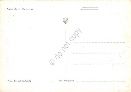 Cartolina Pianezza Viale con veduta al Santuario di San Pancrazio … | Immagine Gallery 2