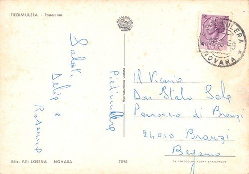 Cartolina Piedimulera Panorama | Immagine Gallery 2