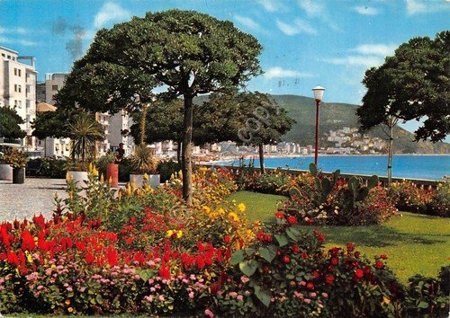 Cartolina Pietra Ligure Giardini della Passeggiata a mare 1971 (Savona) | Immagine principale
