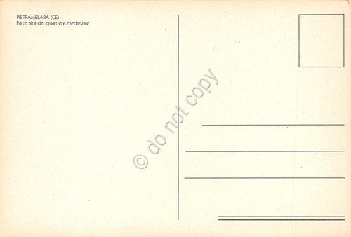 Cartolina Pietramelara vedute varie parte alta quartiere medievale anni '70 | Immagine Gallery 2