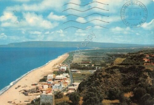 Cartolina Pietrenere Costa Viola Lido di Palmi 1980