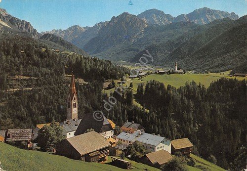 Cartolina Pieve di Marebbe verso S. Vigilio 1981 grinza (Bolzano) | Immagine principale