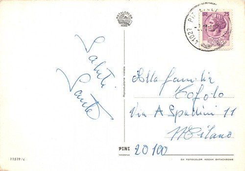Cartolina Pieve Pelago Vedutine campo da tennis | Immagine Gallery 2