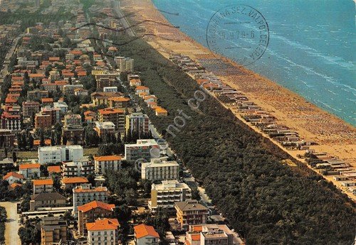 Cartolina Pinarella di Cervia Panorama aereo 1979 (Ravenna) | Immagine principale