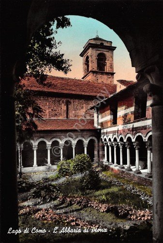 Cartolina Piona Abbazia Lago di Como | Immagine principale
