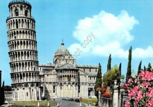 Cartolina Pisa Torre e Abside del Duomo | Immagine principale