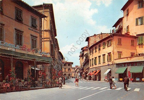 Cartolina Pistoia Piazza Gavinana 1963