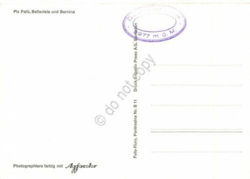 Cartolina Piz Palù Bellavista e Bernina (Sondrio) | Immagine Gallery 2