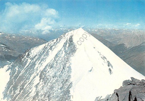 Cartolina Pizzo Tresero da P. Pedranzini (Brescia)