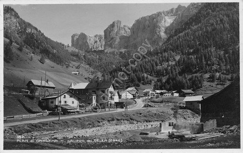 Cartolina Plan di Gardena Panorama Ghedina