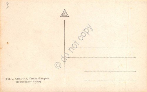 Cartolina Plan di Gardena Panorama Ghedina