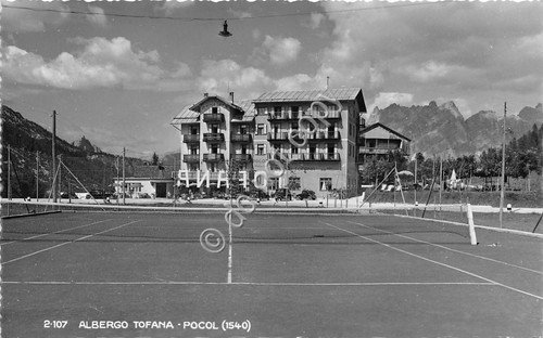 Cartolina Pocol Albergo Tofana Foto Ghedina | Immagine principale