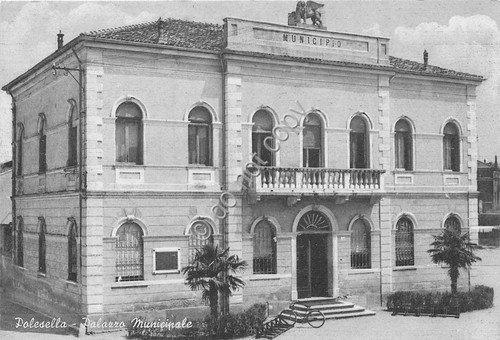 Cartolina Polesella Palazzo Municipale | Immagine principale