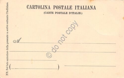 Cartolina Pompei Strada di Stabia che attraversa la città
