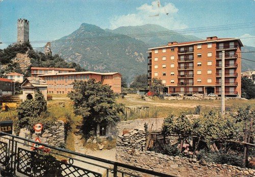 Cartolina Pont canavese panorama parziale Antica Torre | Immagine principale