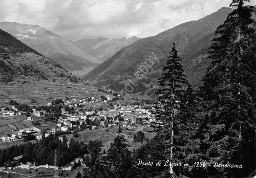 Cartolina Ponte di Legno Panorama 1963