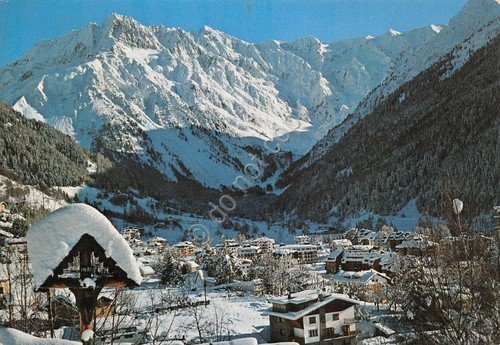 Cartolina Ponte di Legno panorama 1978 (Brescia)