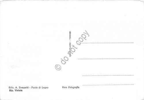 Cartolina Ponte di Legno panorama con gruppo Castellaccio (Sondrio) | Immagine Gallery 2