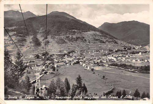 Cartolina Ponte di Legno Panorama da seggiovia Corno d'Aola | Immagine principale