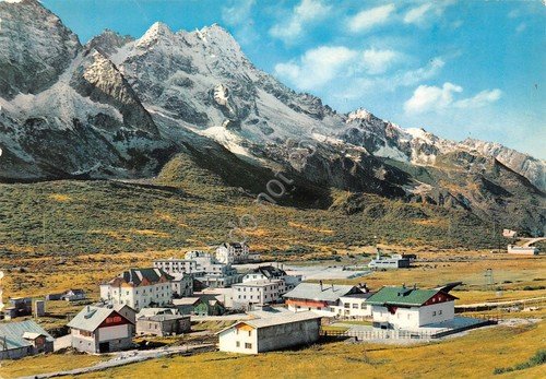 Cartolina Ponte di Legno panorama parziale case 1968 | Immagine principale