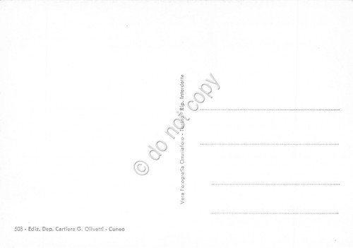 Cartolina Pontechianale Valle Varaita Il Lago