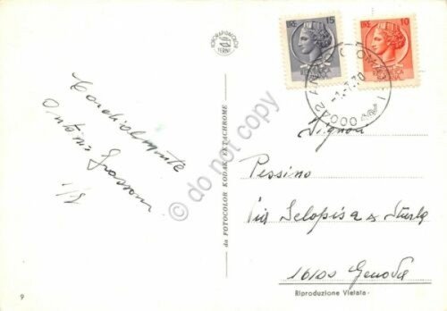 Cartolina Ponza Vedute e stemma 1970 (Latina) | Immagine Gallery 2