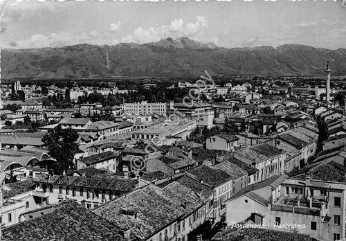 Cartolina Pordenone Panorama 1963 | Immagine principale