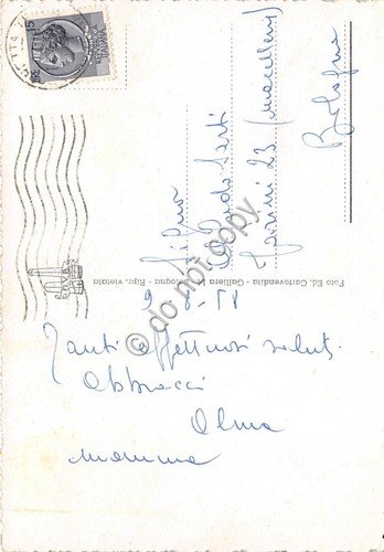 Cartolina Porretta Terme Grandi Alberghi e Viale Mazzini 1958 | Immagine Gallery 2