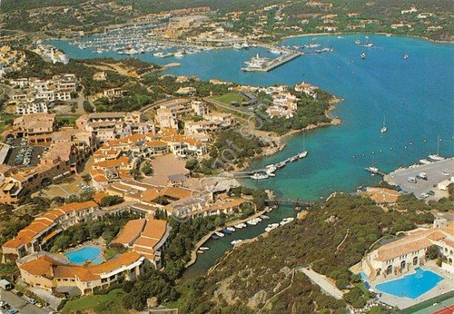 Cartolina Porto Cervo Sardegna Panorama parziale dall'alto 1985 (Sassari) | Immagine principale