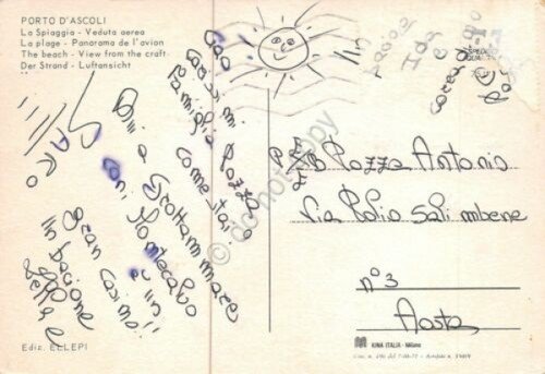 Cartolina Porto d'Ascoli spiaggia veduta aerea (Ascoli Piceno) | Immagine Gallery 2