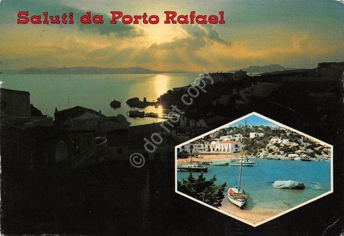 Cartolina Porto Rafael 2 vedute (Sassari) | Immagine principale