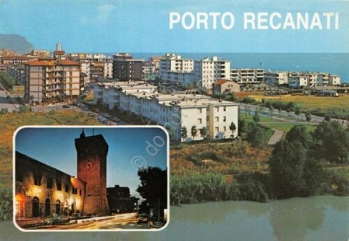 Cartolina Porto Recanati vedute 1988 (Macerata) | Immagine principale