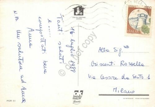 Cartolina Porto Recanati vedute 1988 (Macerata) | Immagine Gallery 2