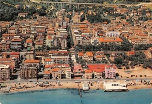 Cartolina Porto San Giorgio Panorama aereo | Immagine Gallery 1